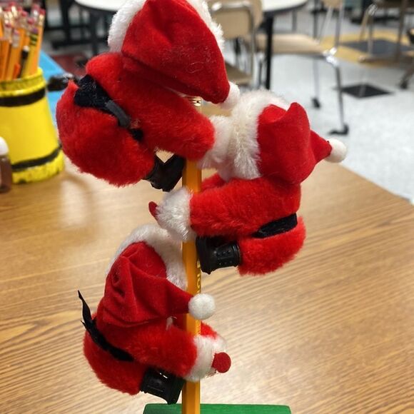 3 Vintage Swivel headed pencil huggers clip Ons 2 1/2 inches high - Picture 5 of 8